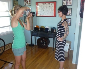 Photo shoot Nicole & Jewls friezeframes