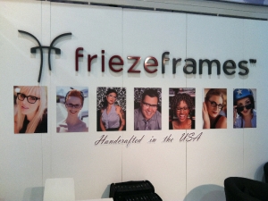 friezeframes booth Vision Expo West 2012 .1