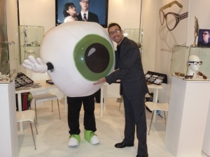 Eyeball & Marc Vision Expo West friezeframes